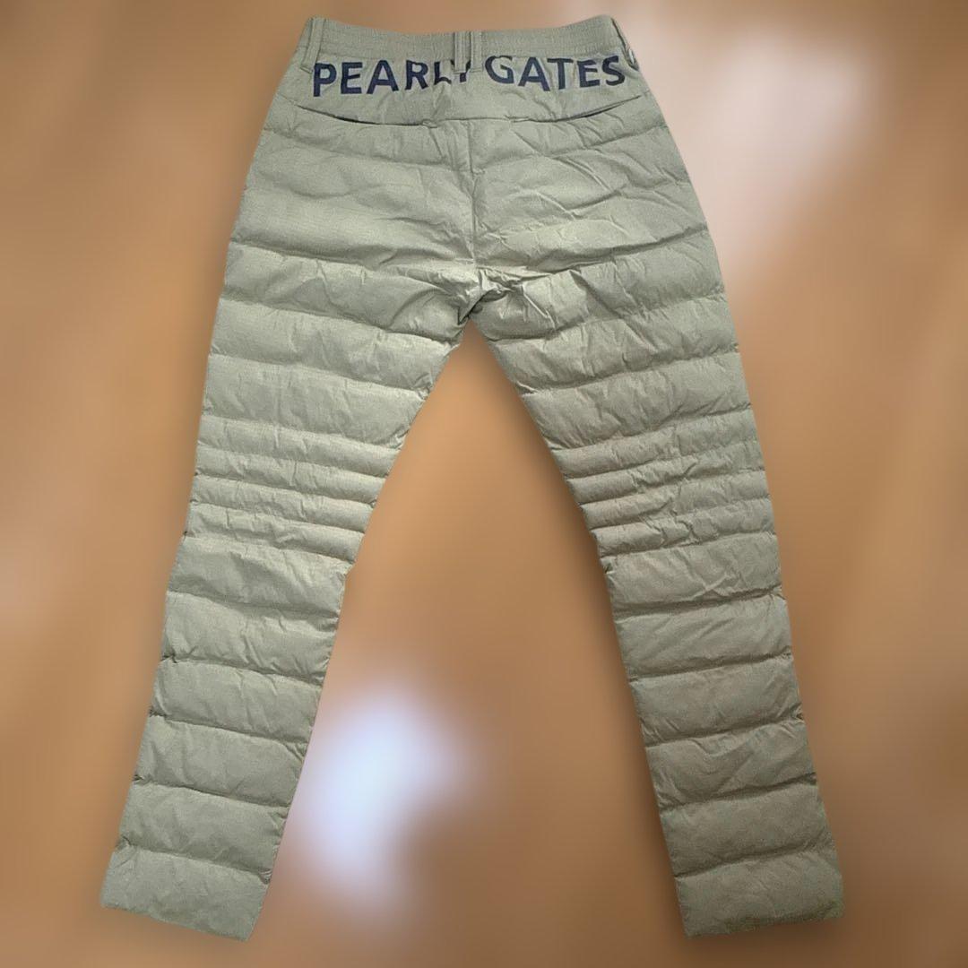 PEARLY GATES キルティングパンツ ベージュ