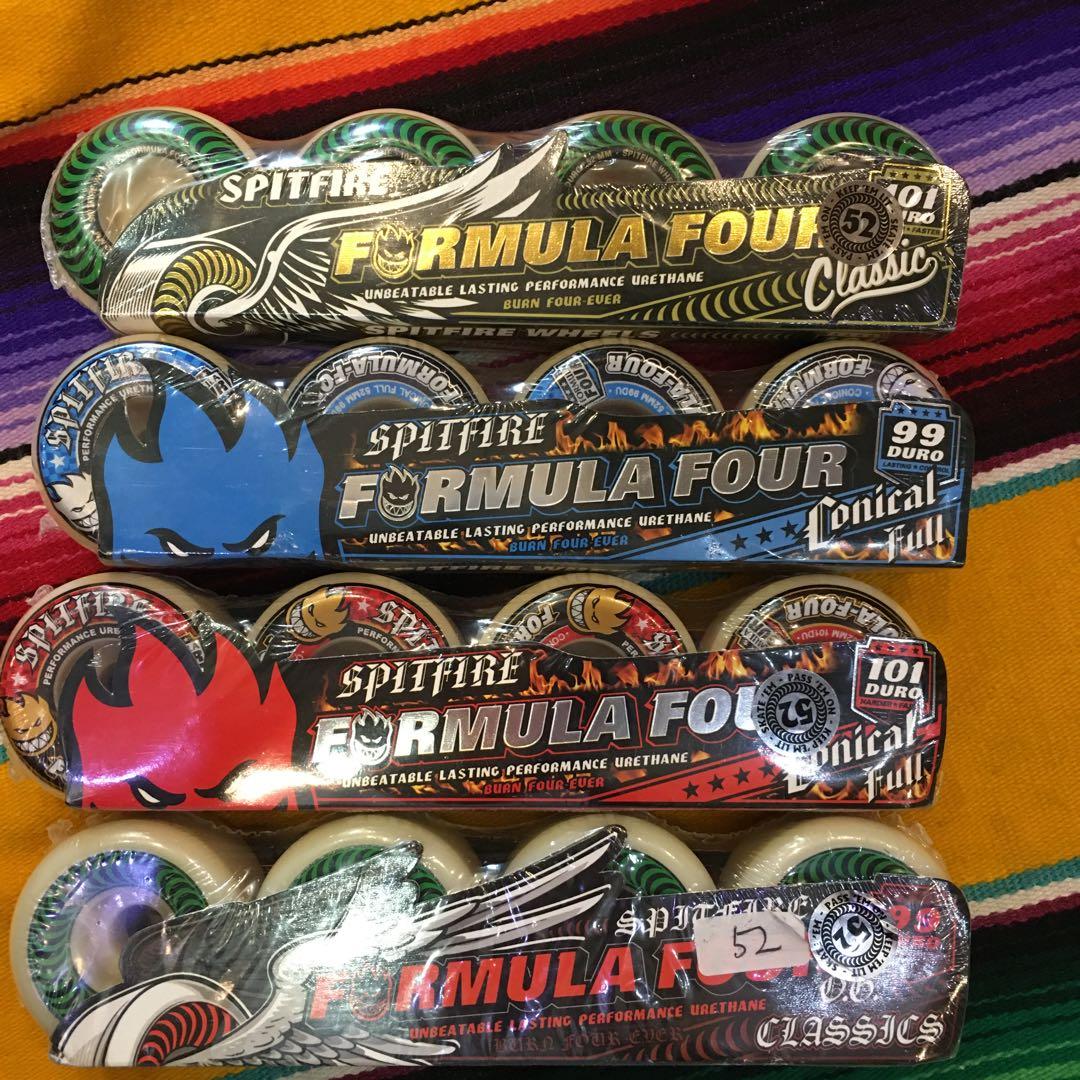 【SPITFIRE】FORMULAFOUR スケートボードウィール  60mm