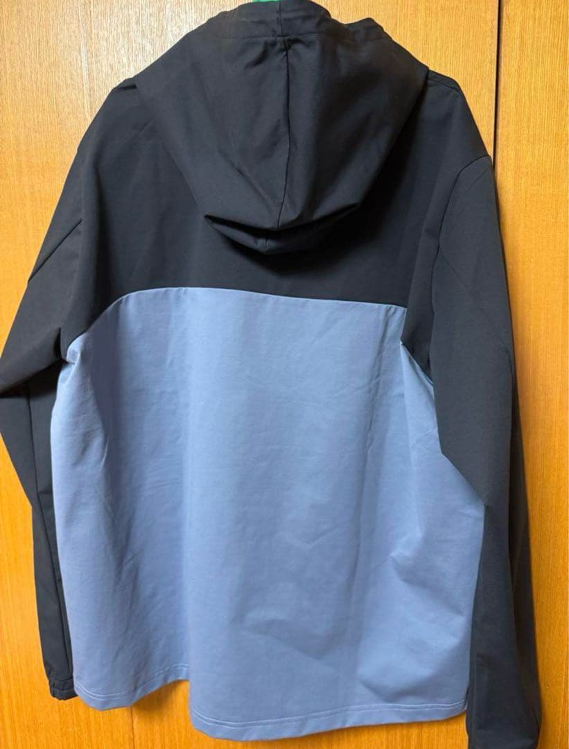 canterbury フード付き ウォームアップウェア ネイビー Lサイズ