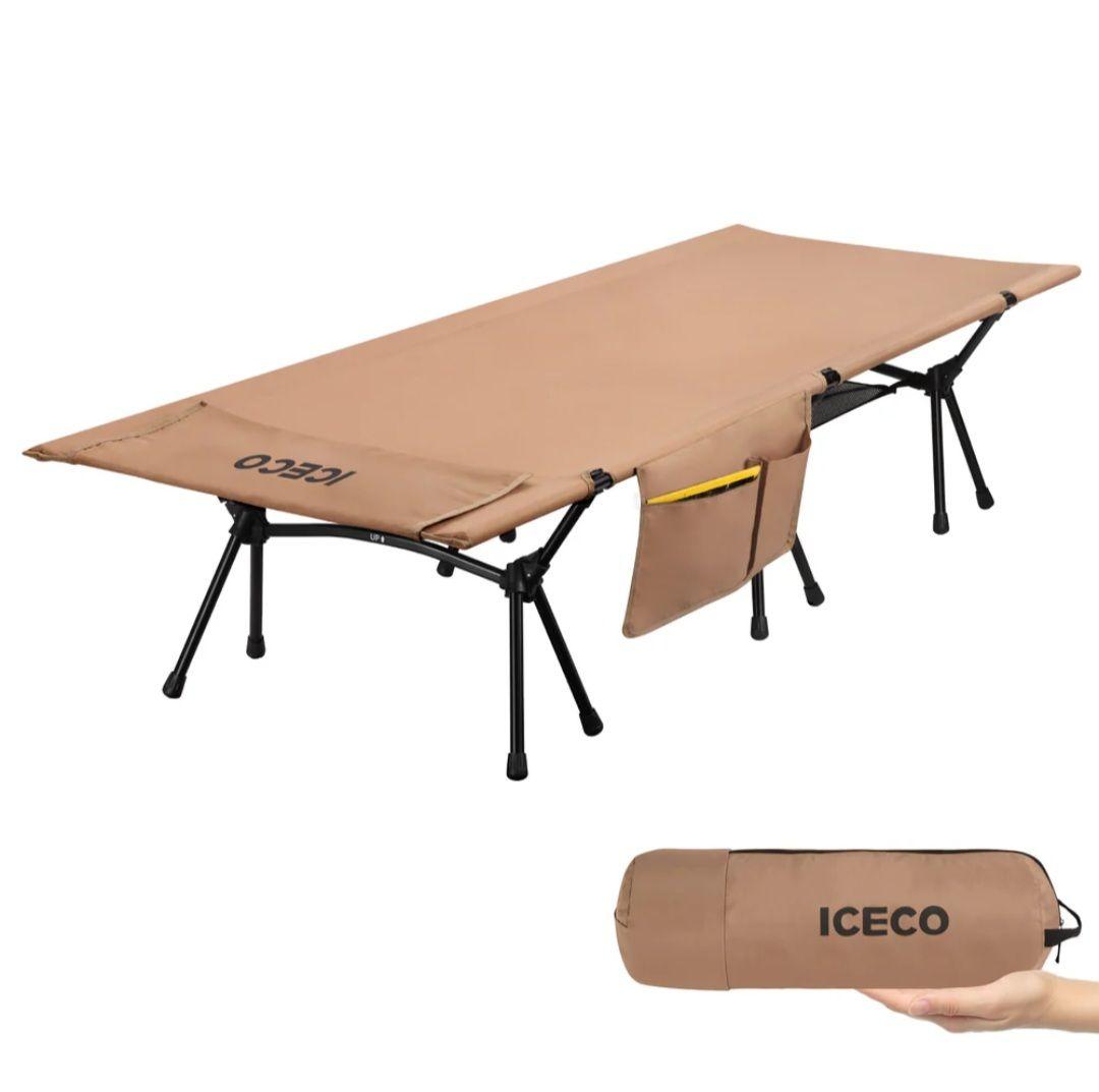 ICECO アイスコ キャンピング コット CC190 PLUS カーキ