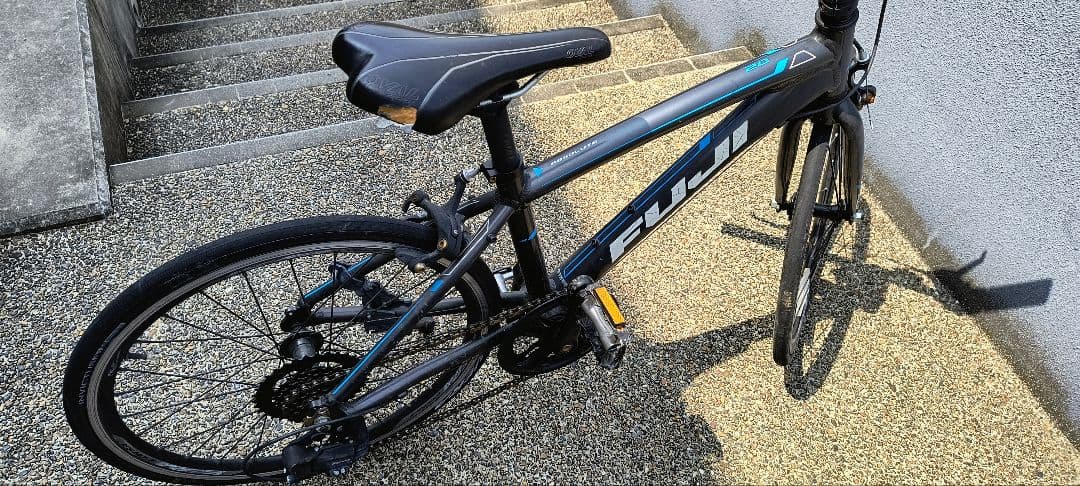 Fuji Ace20 キッズ自転車 グレー/青