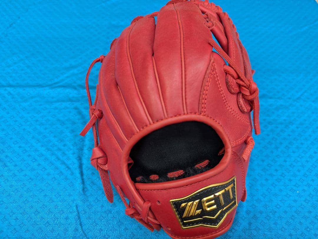 ZETT 少年ソフトボール用右投げ赤