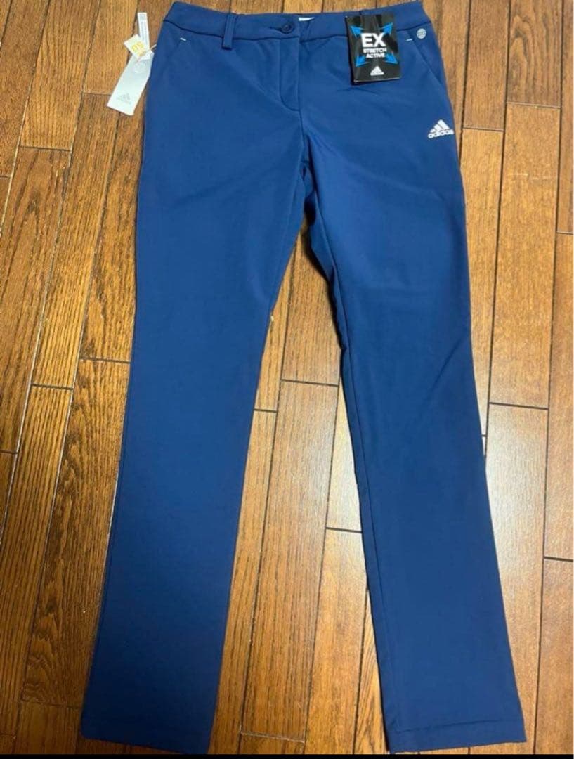 新品　XL アディダス　ゴルフ　adidas 裏起毛 防風 ボンディングパンツ