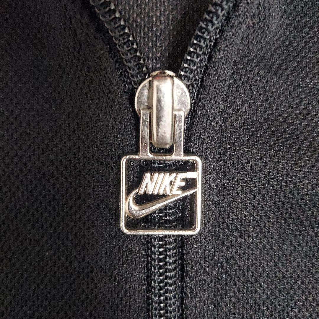 希少 80s NIKE 紺タグ 日本製 トラックジャケット M 黒赤ヴィンテージ