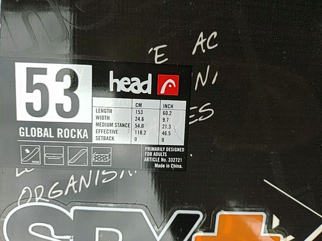 HEADヘッド SALOMONサロモン 3点セット153 ロッカー