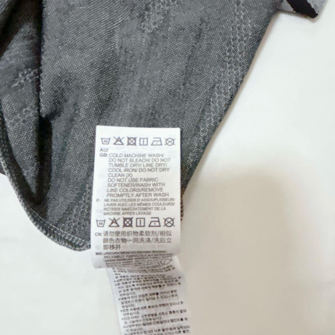 アディダス ゴルフウェア Tシャツ カモジャカード ストレッチ モックネック S