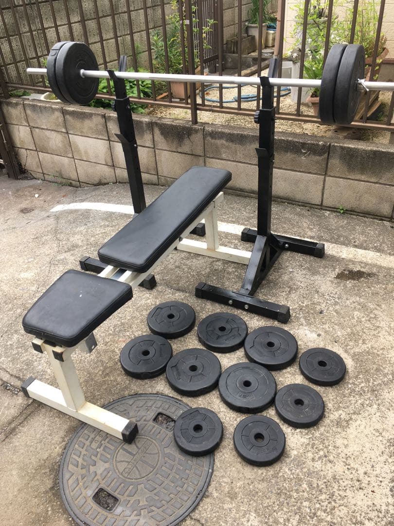 ベンチプレスセット55Kg