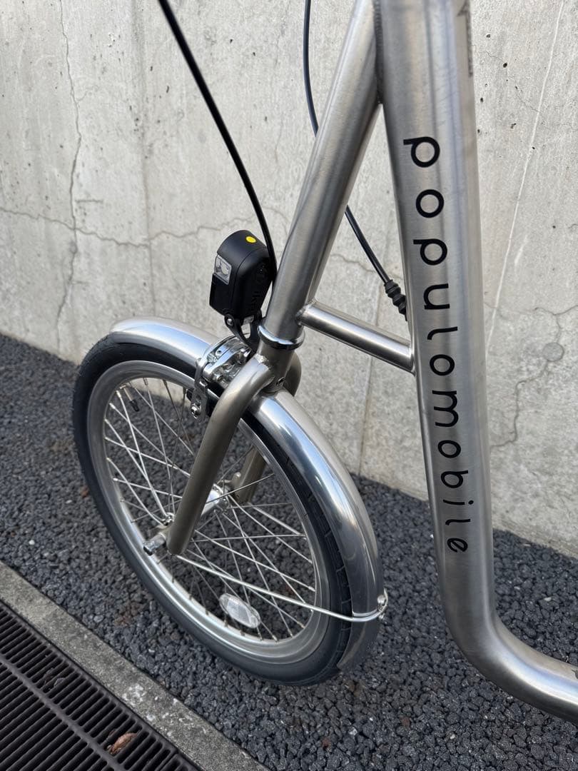 【希少】自転車ミニベロ（ポプロモビル）
