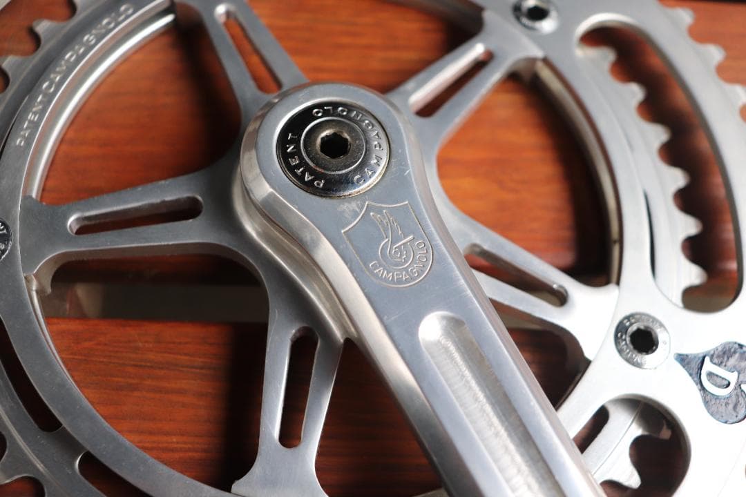 【希少!!】DE ROSA刻印 肉抜きクランク Campagnolo　カンパ