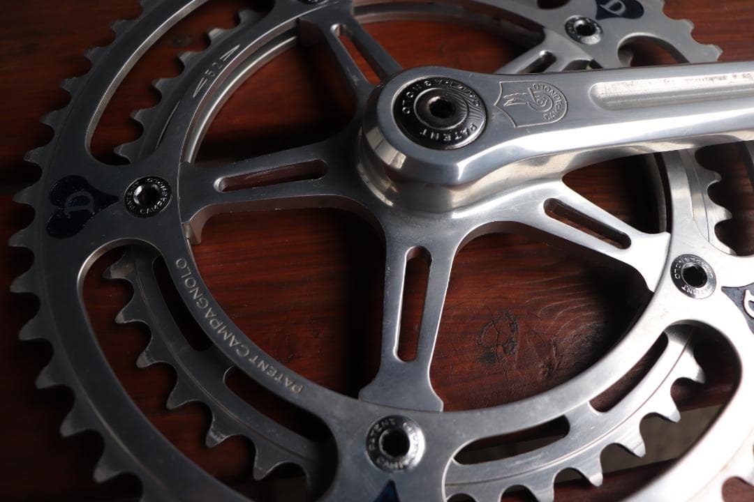 【希少!!】DE ROSA刻印 肉抜きクランク Campagnolo　カンパ