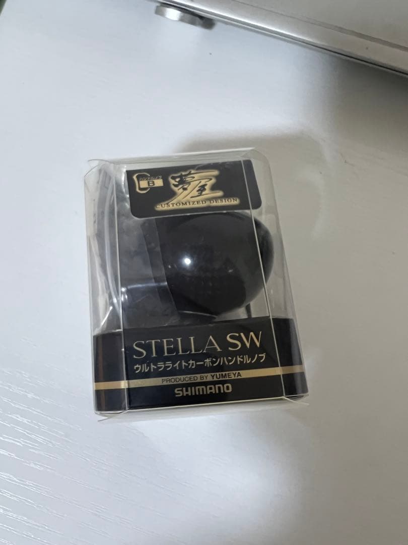 シマノ STELLA SW ステラSW　夢屋 ウルトラライトカーボンハンドルノブ