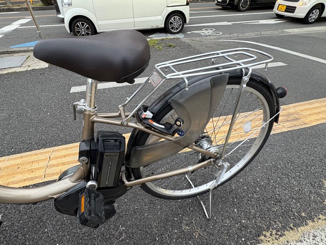 中古YAMAHA電動アシスト自転車　8.7Ah 大阪　087