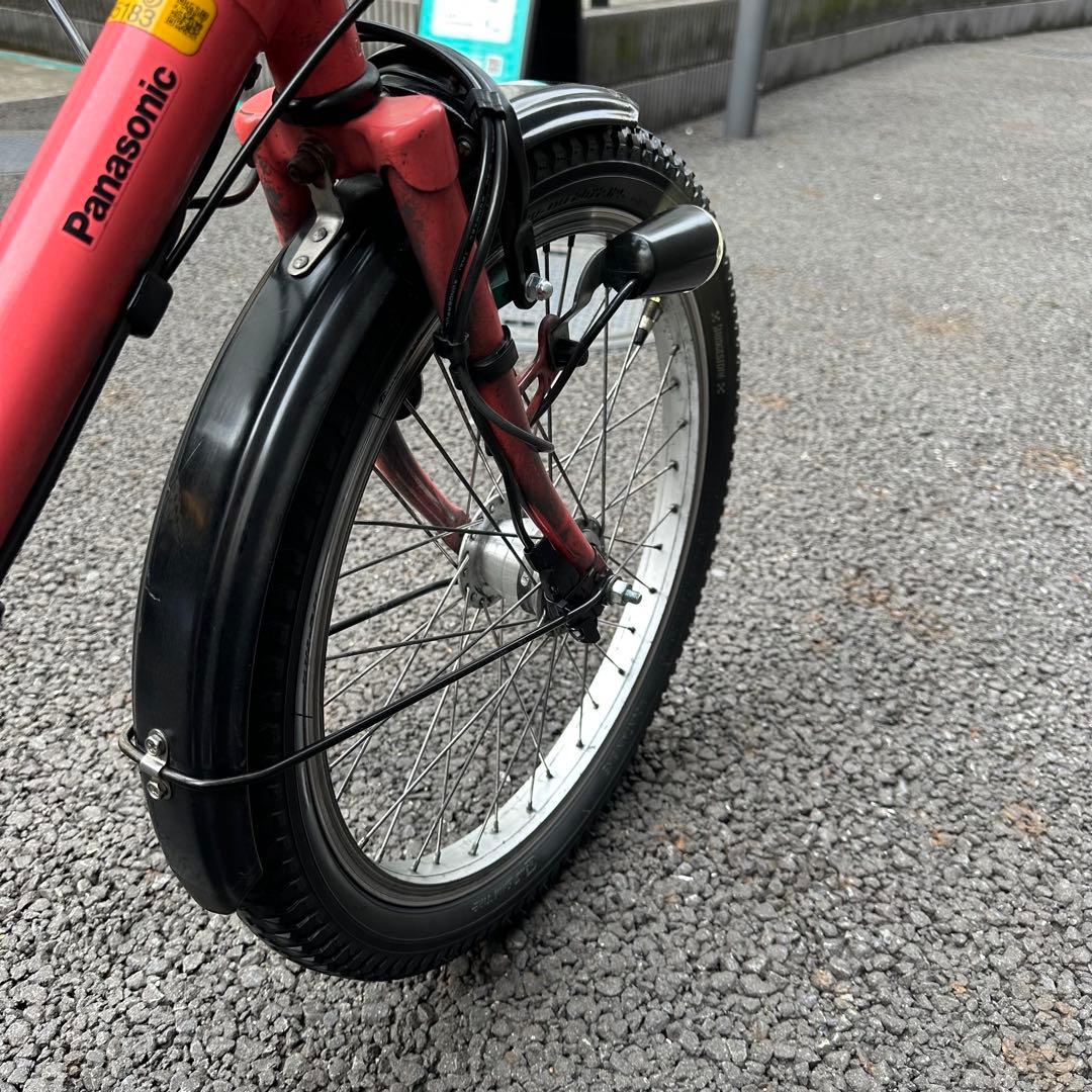 ゆうパナソニック電動自転車ギュット20インチ変速3段8.0Ah（5点灯）