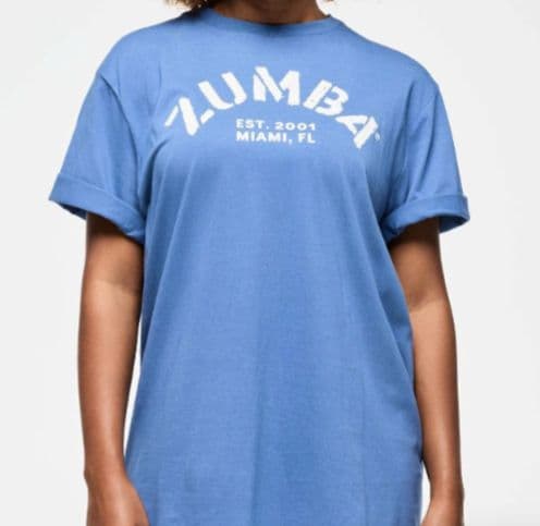 【正規品•未使用】ZUMBA　Blue Jean Tees2枚セット