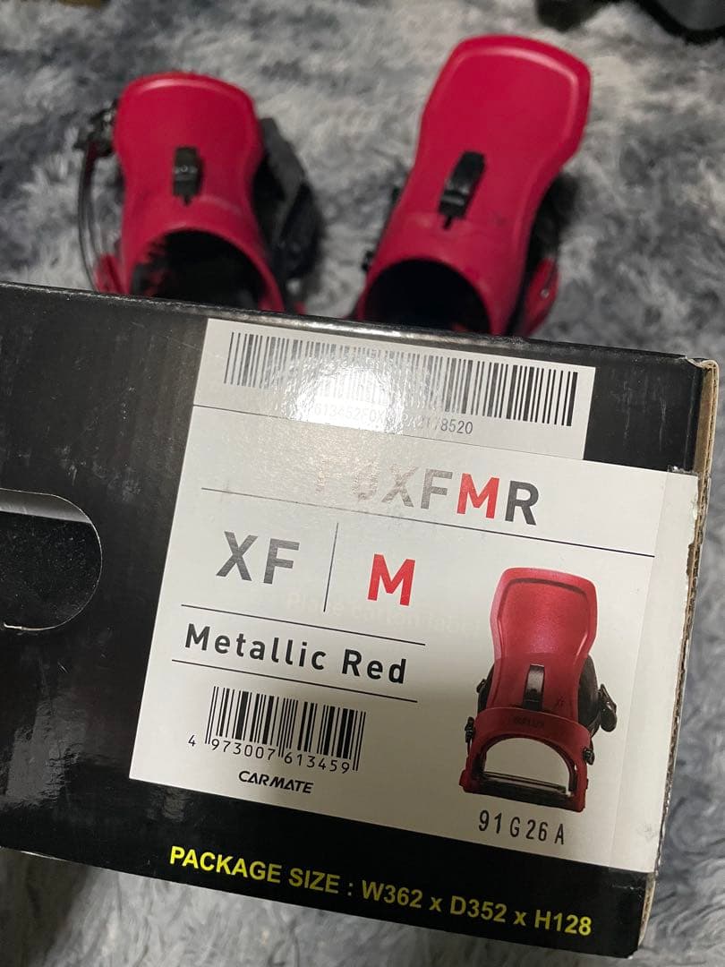 FLUX XF Mサイズ 赤 保証書と箱付