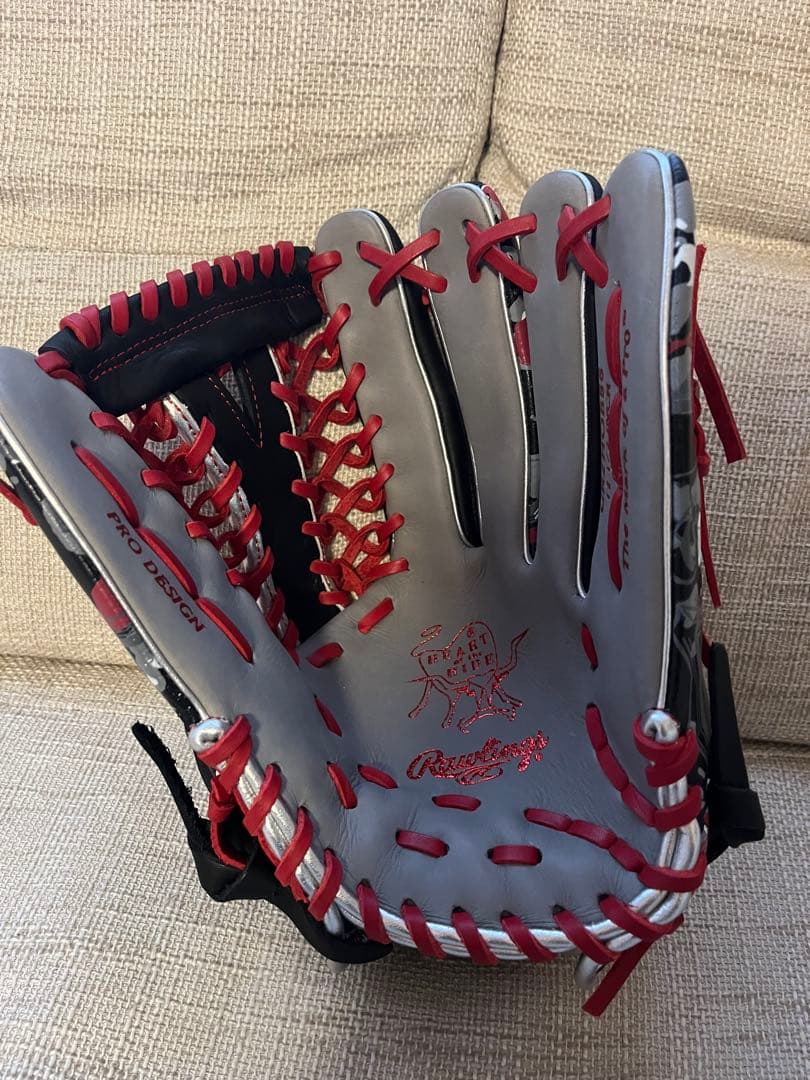Rawlings 軟式用 12.5 外野手用 グローブ 右投用 GR2HOB88