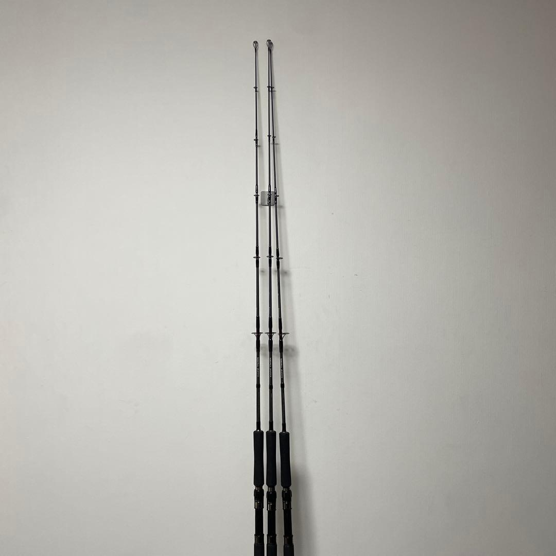 スコール SQUALL 58ML 58M 58MH ジギングロッド 3本セット