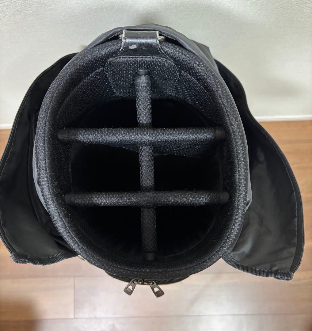 adidas キャディバッグ グレー ブラック
