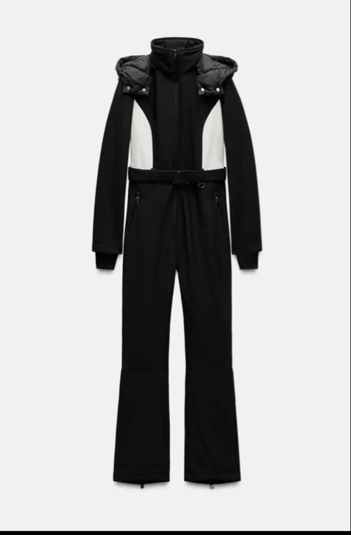 ZARA スキーコレクション　スキーウェア　テクニカルジャンプスーツ　S