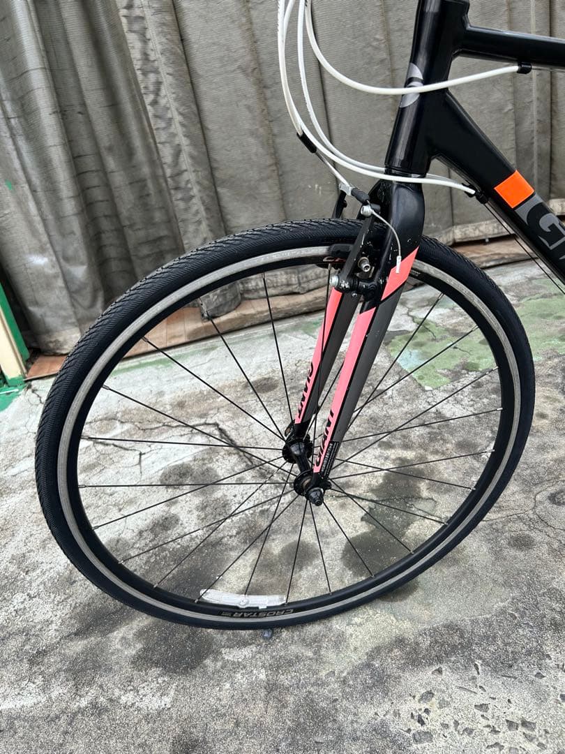 No.484 GIANT CROSTAR クロスバイク3X8S サイズS