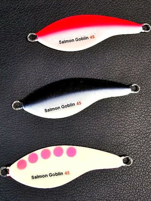 シーゴブリン45g 3個セット 鮭ルアー グロー　サーモンゴブリン