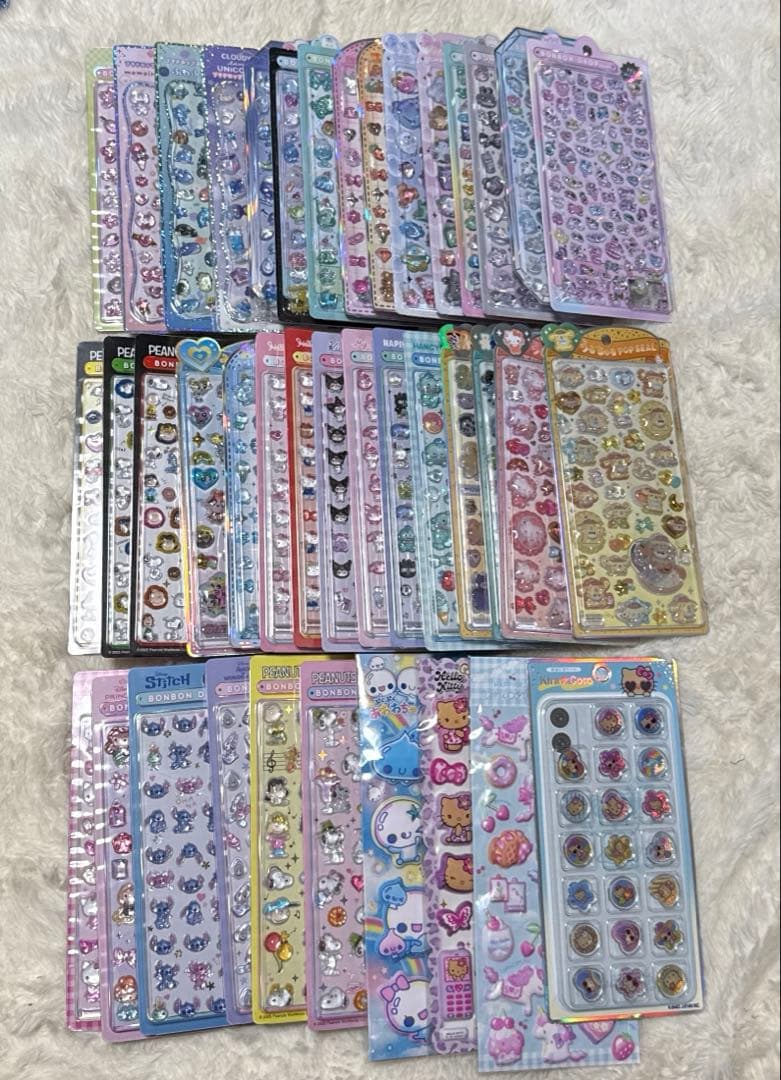 【正規品40点】ボンボンドロップシールまとめ売り サンリオ　ディズニーno.44