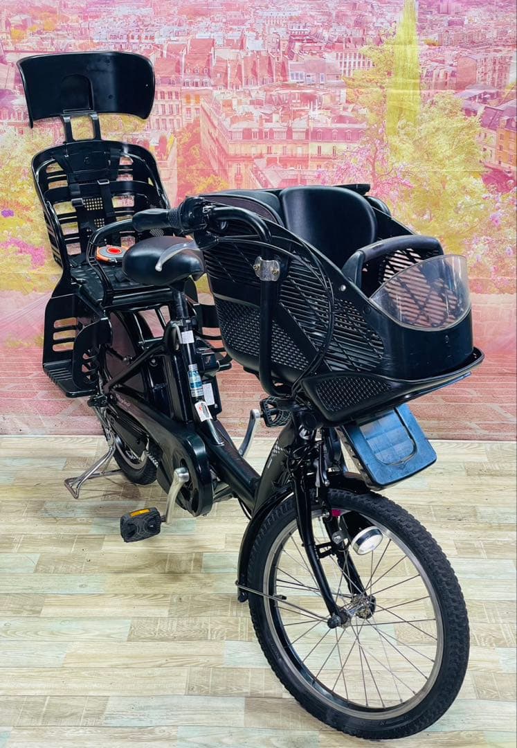 ZK3660 電動自転車 ブリヂストン アンジェリーノ 子供乗せ 20インチ