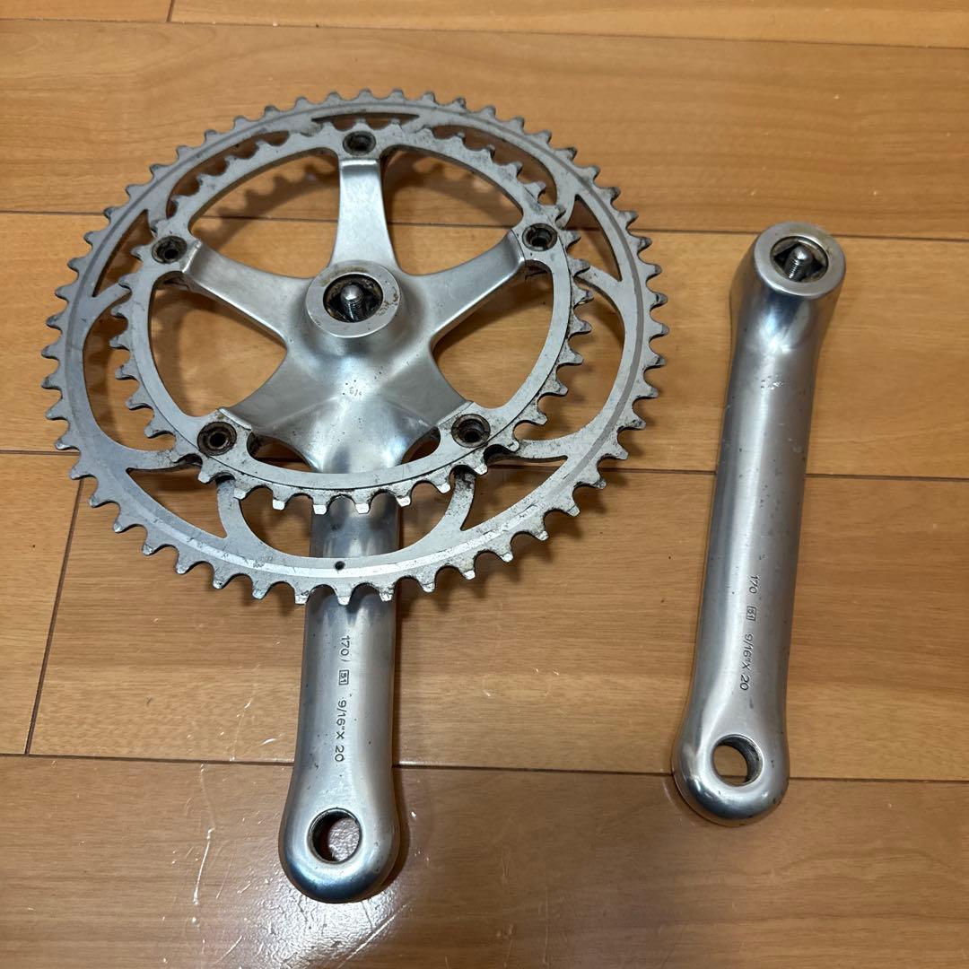 ピ*ル様 Campagnolo クランクセット　ビンテージ