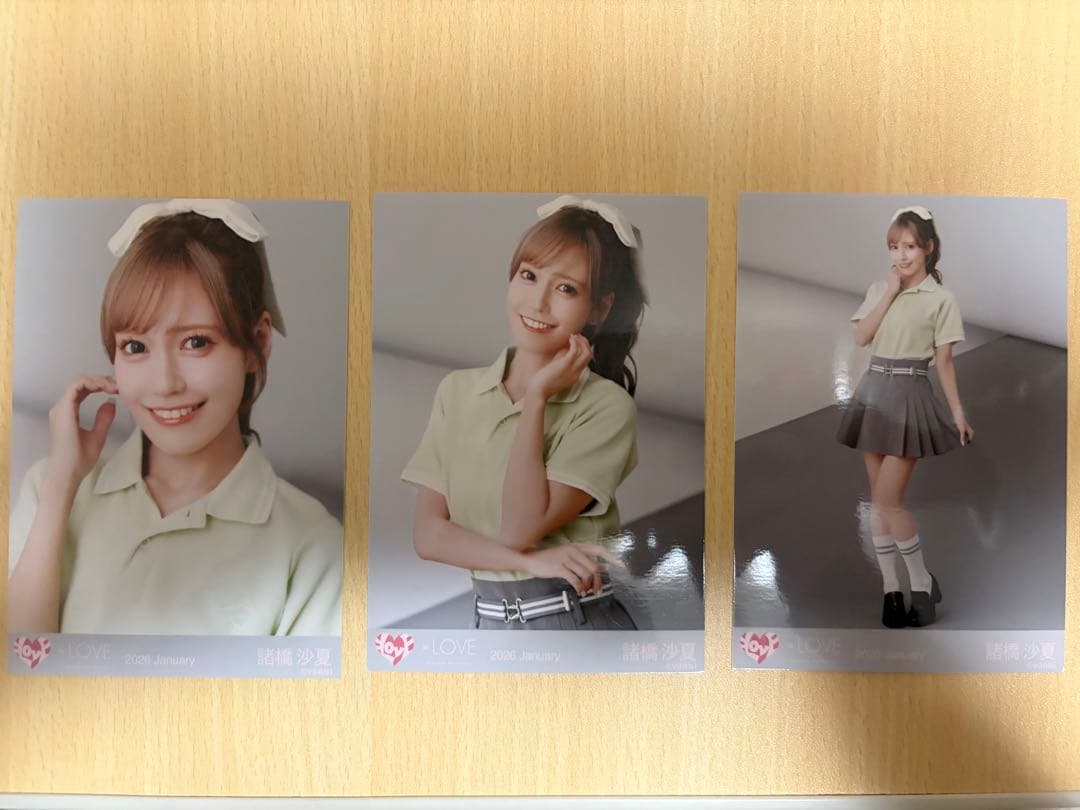 【バラ売り可】=LOVE イコラブ フォトカード 生写真 野口衣織 ほか 各種