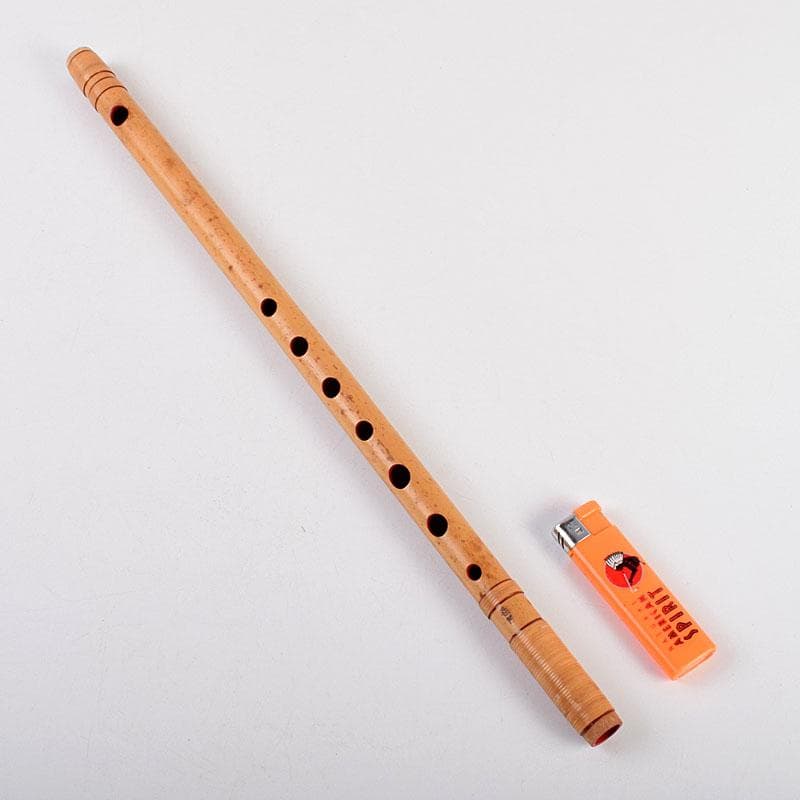 和楽器　木管楽器　喜月　横笛　竹笛　篠笛　袋付　N　8916