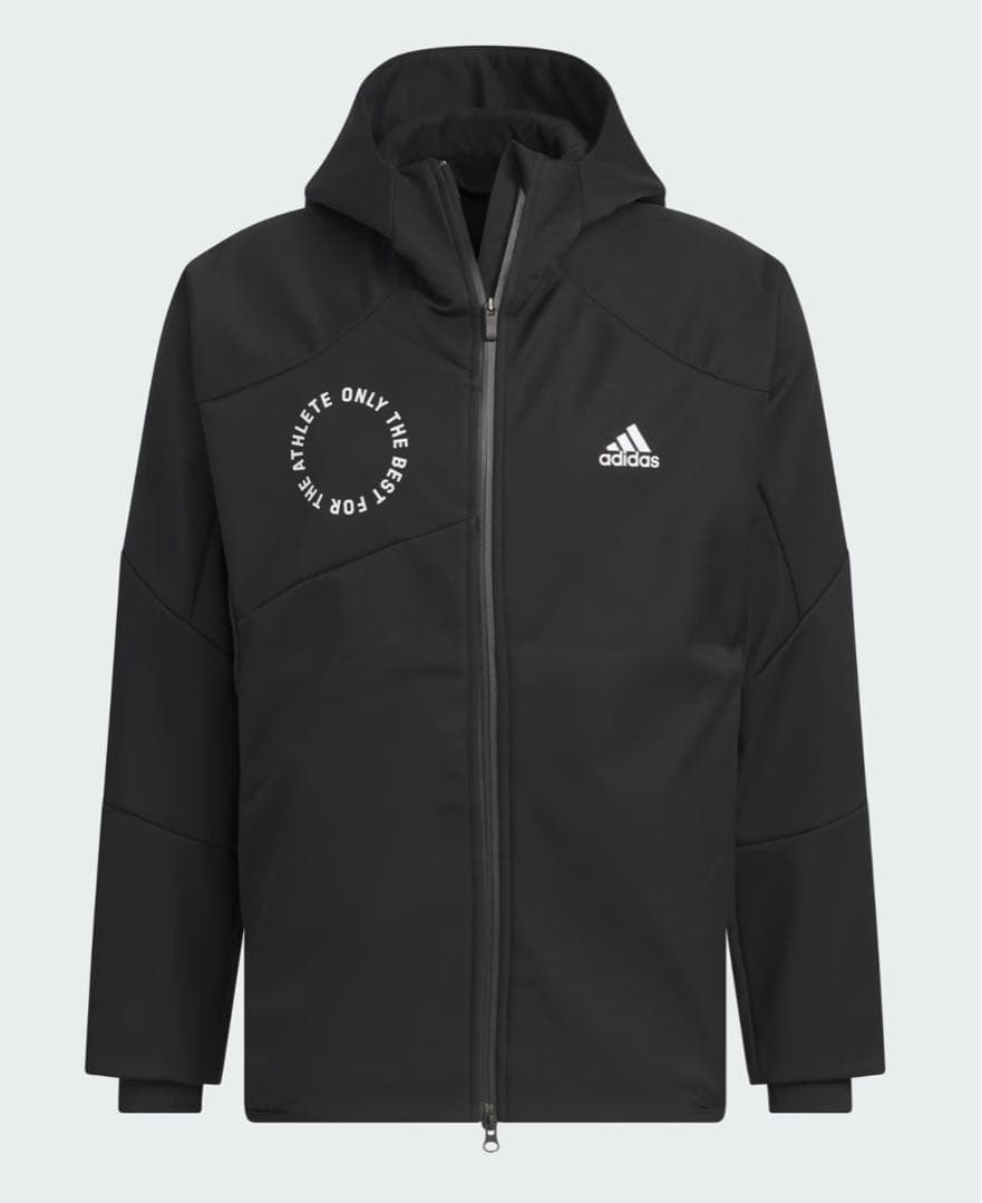 adidas 2024年秋冬モデル アディダス ウォームアップ 黒 上下セット