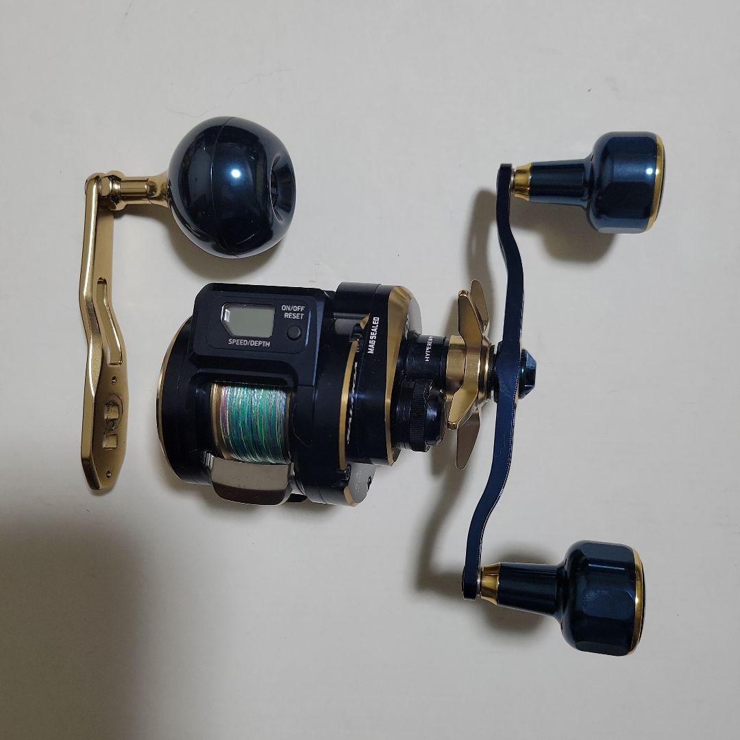 DAIWA　21ソルティガic300　ゴメクサスハンドルセット