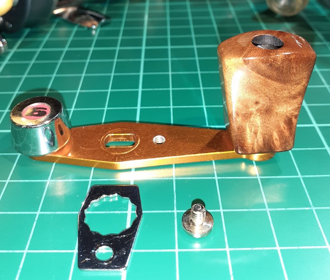 アンバサダー2500Cサンセットオレンジ純正シングルハンドル ウッドノブ仕様