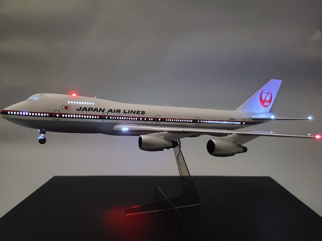 JAL BOEING 747-200 LED仕様完成品
