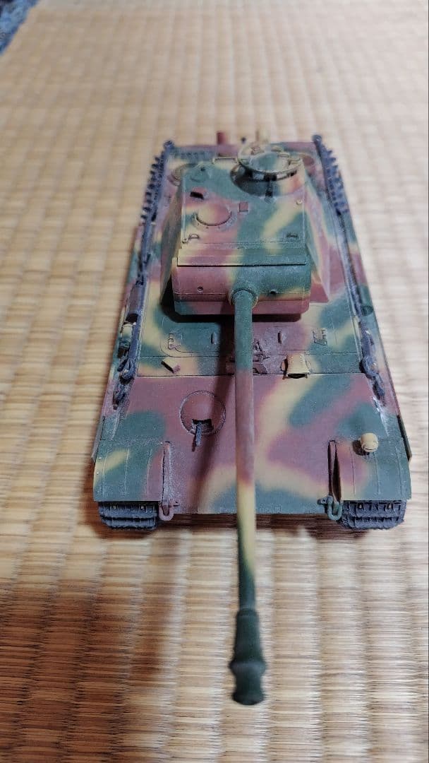 戦車モデル 1/35 迷彩塗装 パンサー タミヤ、プロ製 緻密な造り込み