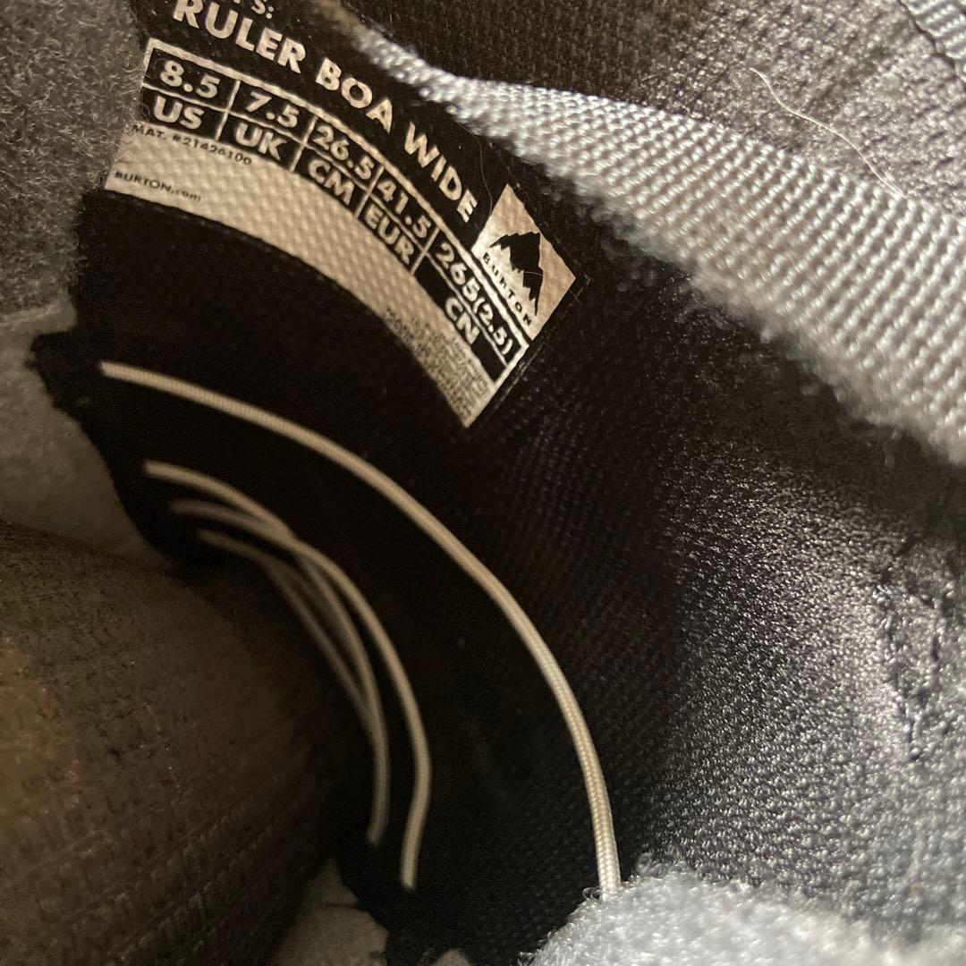 スノーボード Burton RULER BOA WIDE 8.5 23-24