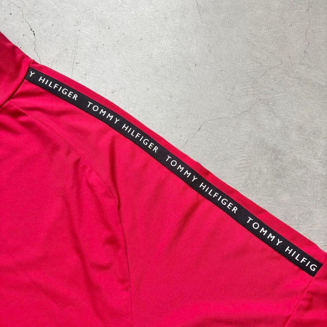   GOLF 半袖モックネックTシャツ XL 赤