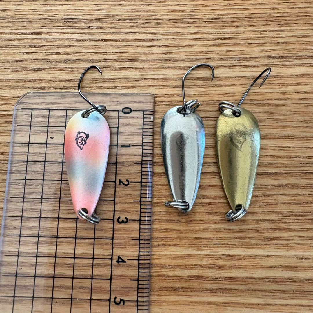 管釣り　エリアフィッシングル　スプーン　57個まとめ売り　エリアトラウト　釣り針