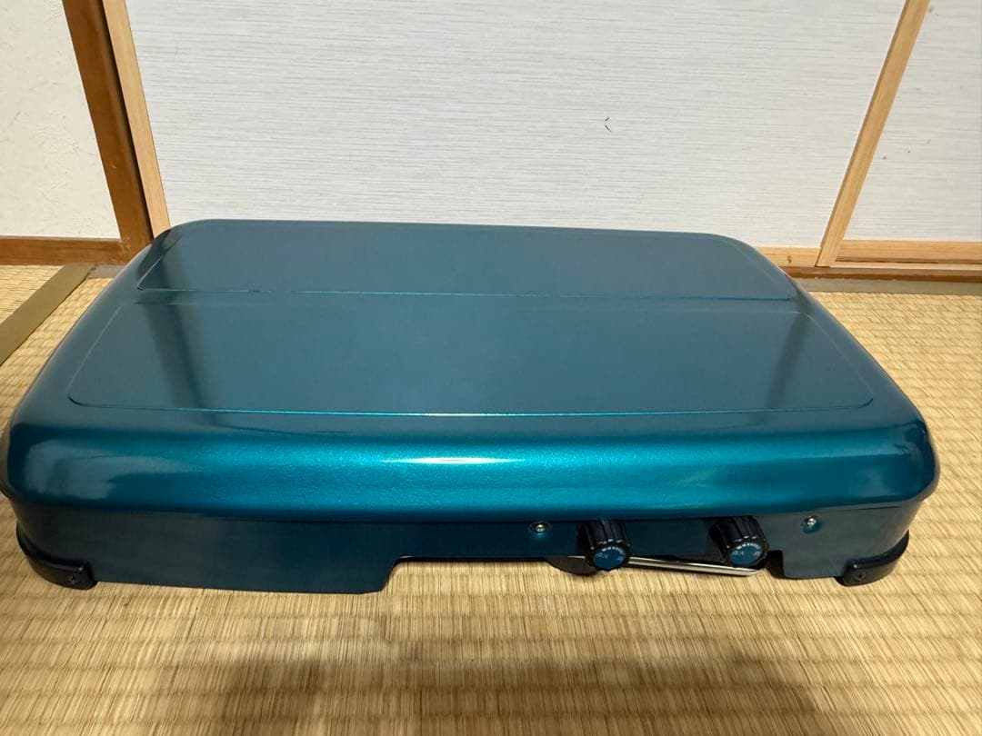 SOTO ツーバーナーコンロ 青　専用バッグ付き