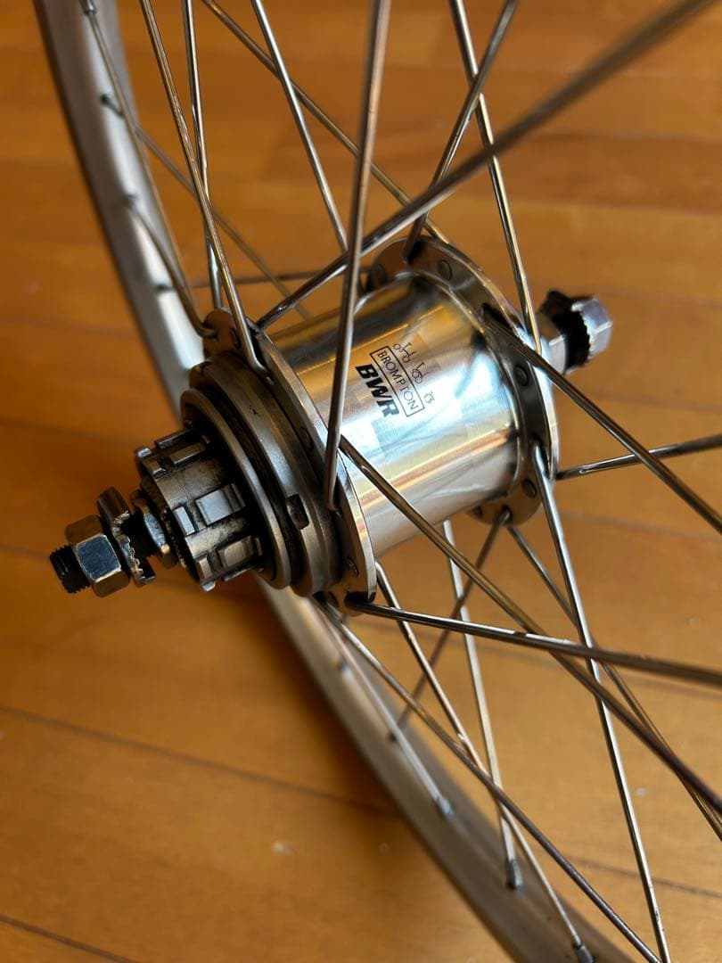 BROMPTON 純正ホイールセット　6速用