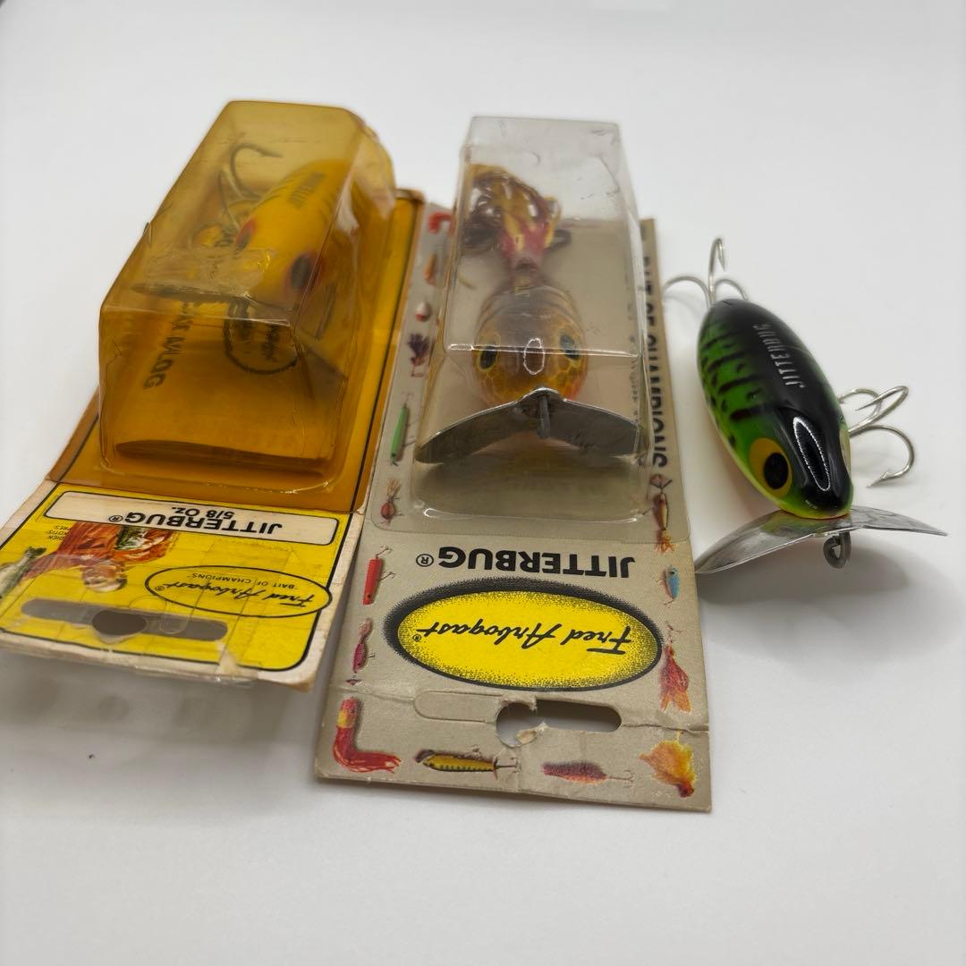 Vintage FredArbogast アーボガスト JITTERBUG 釣り