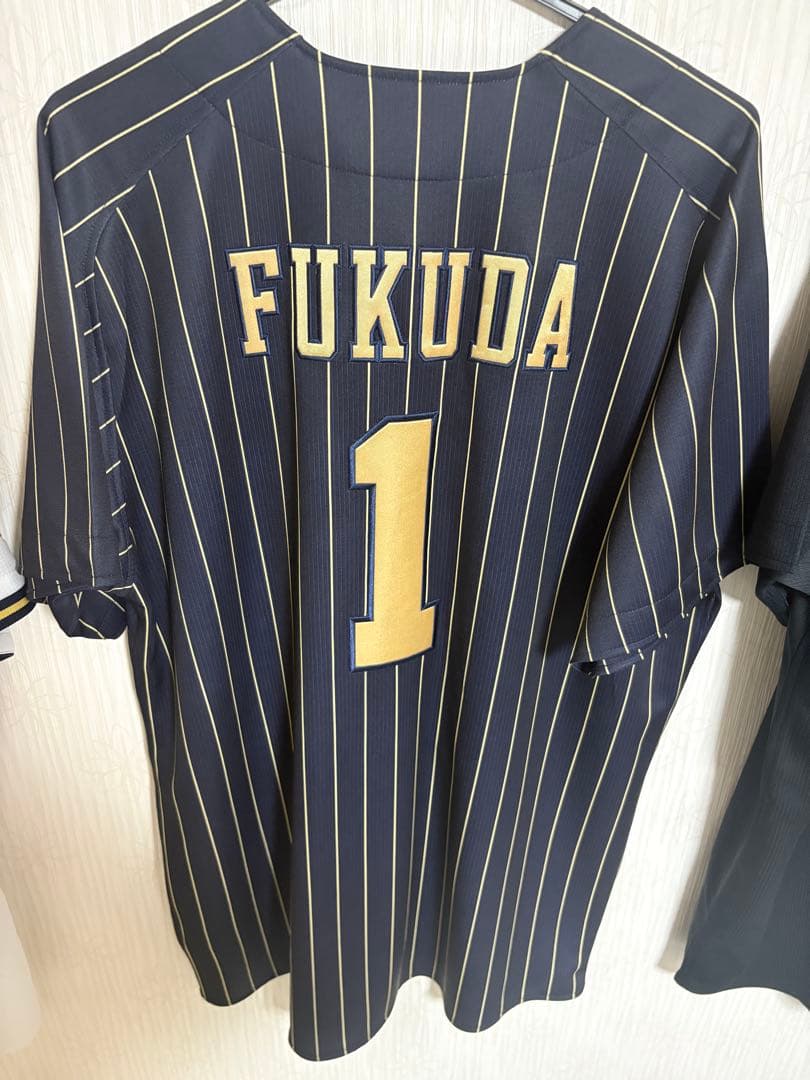 オリックスバファローズ　福田周平　ハイクオリティユニフォーム　XOサイズ