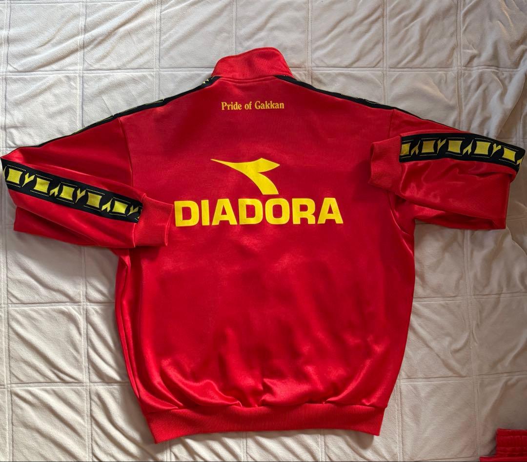 千葉　東京学館サッカー部ジャージ上下DIADORA サイズO