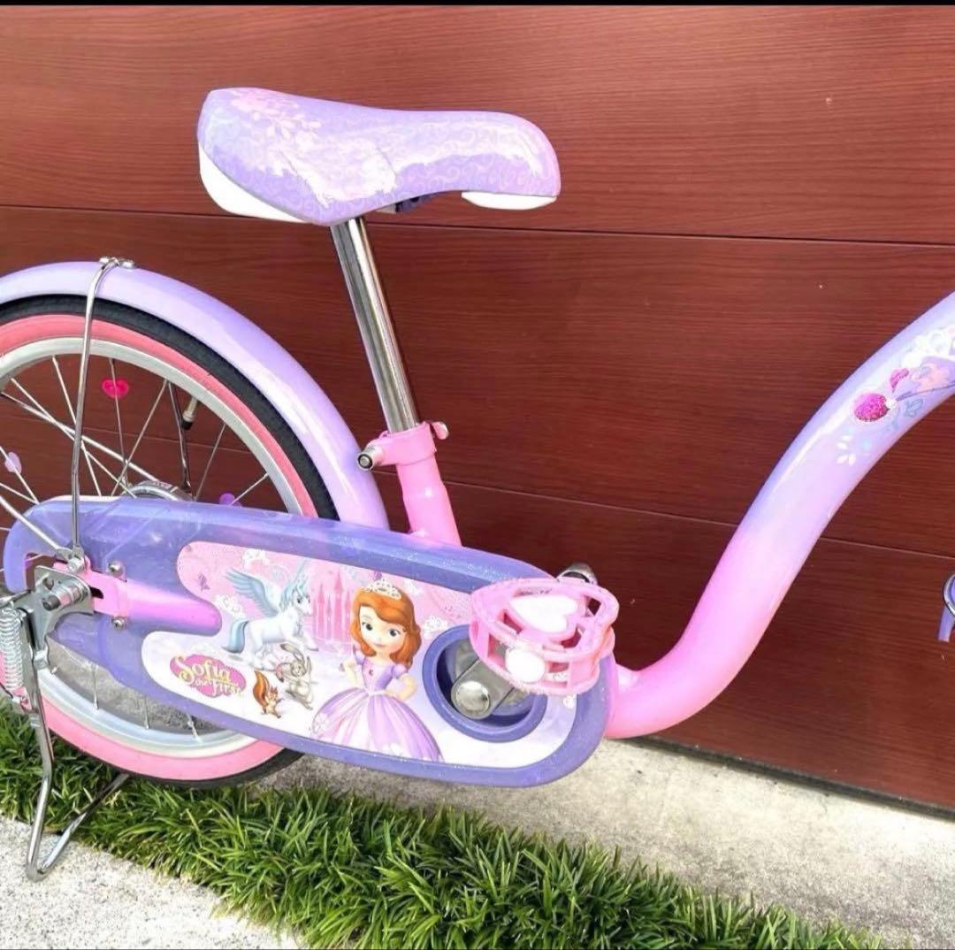 ちいさなプリンセス ソフィア ディズニー　18インチ　自転車　Sofia