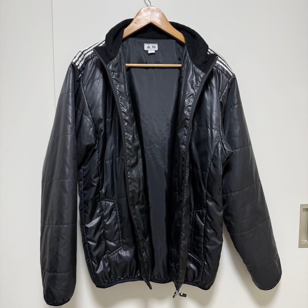 超美品 adidas アディダス ゴルフウェア 中綿ジップジャケット メンズL