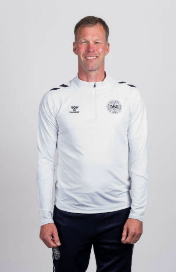 デンマーク代表　トレーニングトップ　ヒュンメル