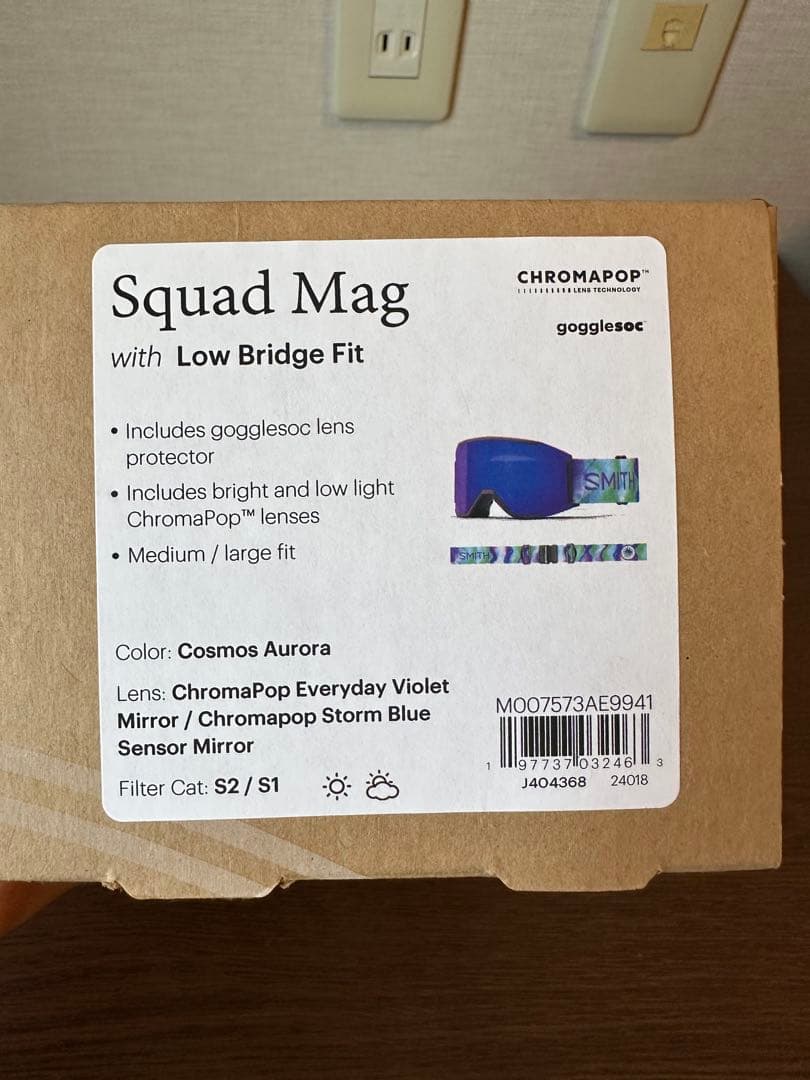 スキー・スノーボードアクセサリー smith squad mag