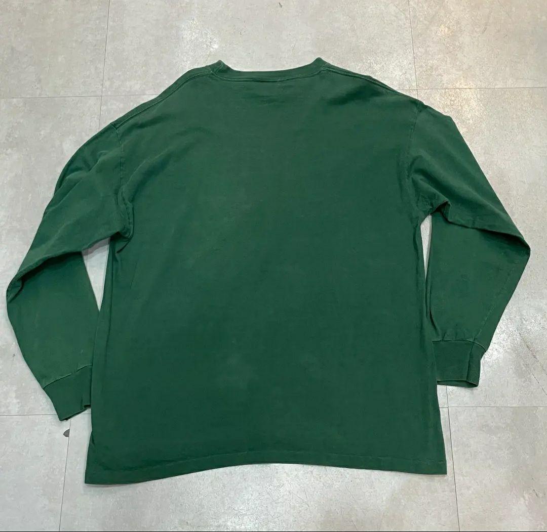 90s SIGNAL T-SHIRT ロンt OHIO GREEN XL 古着