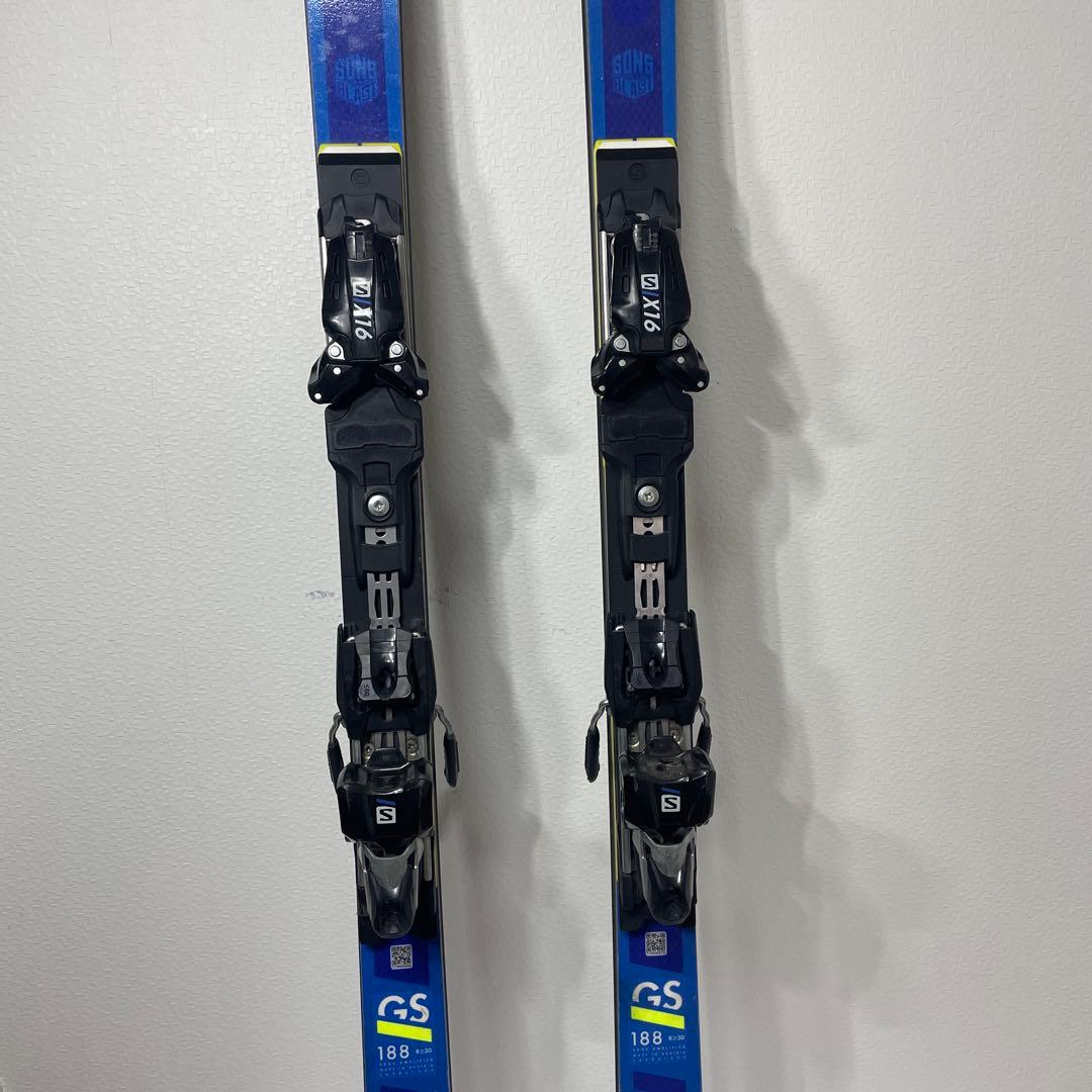 Salomon S/Race FIS GS 188cm スキー板ビンディング付き