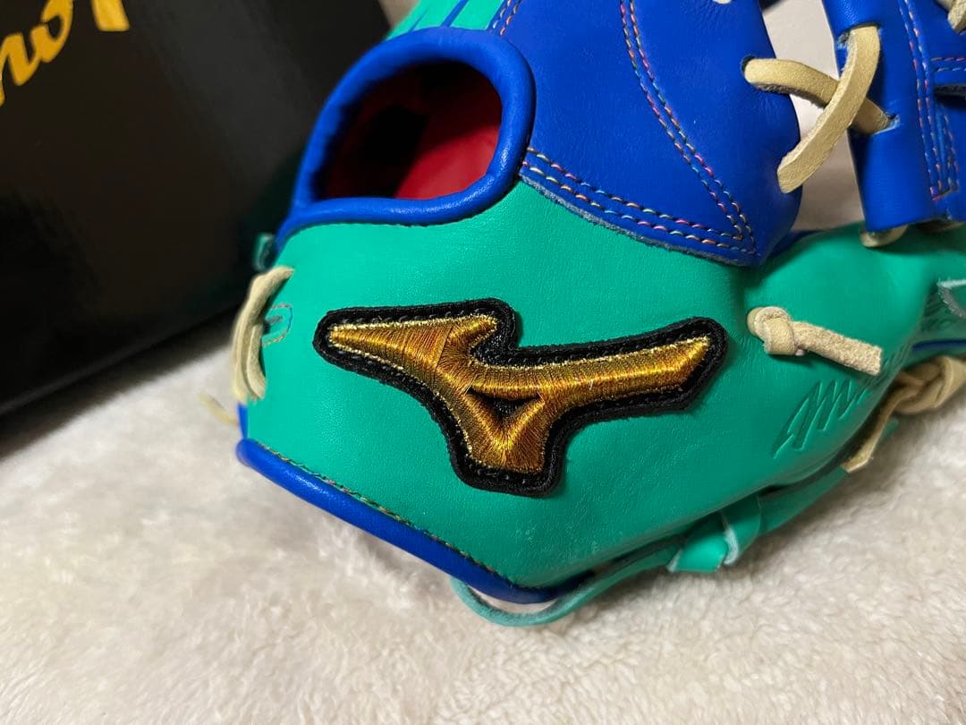 ❹【カスタムカラー】ミズノプロ　オーダー　軟式　内野手用　野球　グローブ